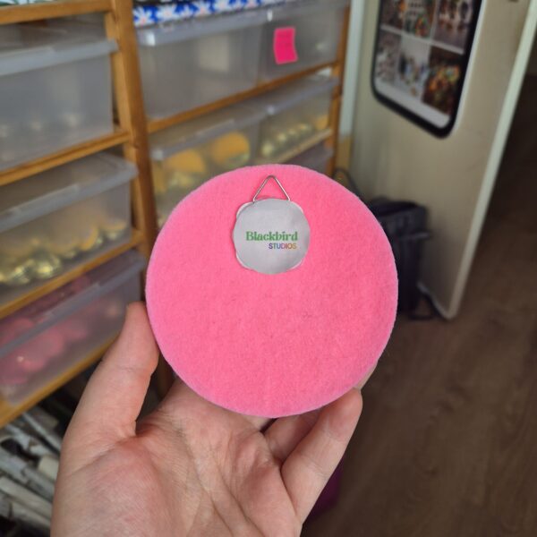 Disco boob wallhanger (+Pink Ribbon donation)