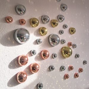 Disco ball wallhangers