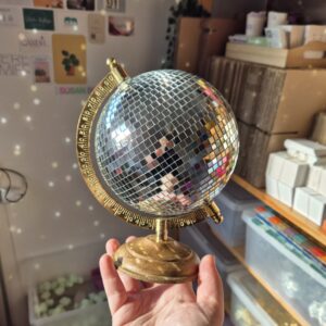 Medium disco ball globe