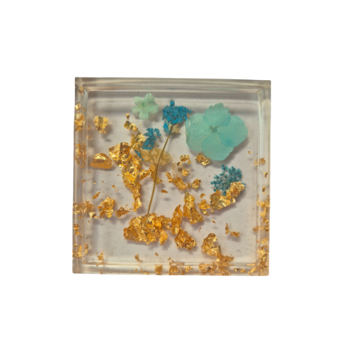 6 Flower coasters square