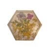 Flower coasters hexagon