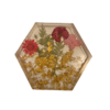 Flower coasters hexagon
