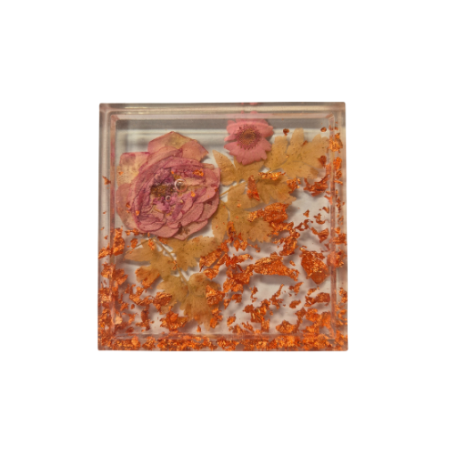 9 Flower coasters square