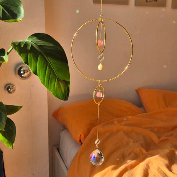 20251104_111829~2-EDIT Suncathcers with reflective glass pendants